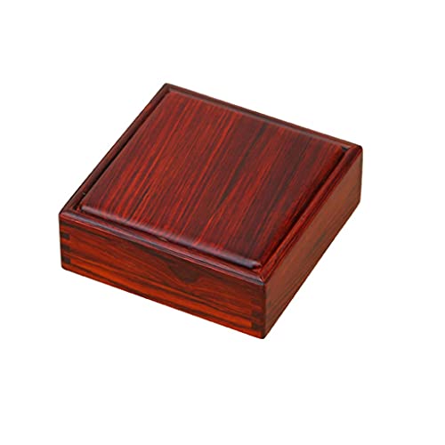 Schmuck Aufbewahrung Vintage Holz Schmuckschatulle minimalistischen Holzstil Schmuckkästchen exquisite quadratische Box Organizer exquisite tragbare Ideal von WDPP