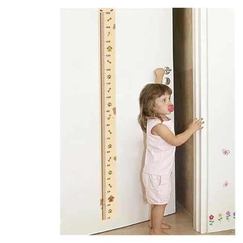 WDSBZNB Messlatte Kinder Kreative Höhe Messen Lineal Wand Aufkleber for Home Dekoration Kinderzimmer Schlafzimmer Wand Kunst DIY PVC Wachstum Chart Aufkleber Poster von WDSBZNB