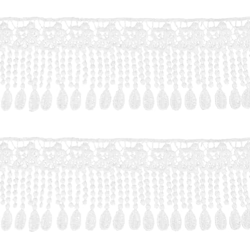 WEBEEDY 15 Yard Weiße Spitzenquaste 8cm Breite Stickerei Spitzenborte Für Nähen Venezianischer Stil Durchbruch Spitzenfransen Für Hüte Stoff Heimdekoration WEBEEDY 15 Yard Weiße Spitzenquaste 8cm Breite Stickerei Spitzenborte Für Nähen Venezianischer Stil Durchbruch Spitzenfransen Für Hüte Stoff Heimdekoration von WEBEEDY
