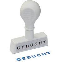 WEDO Textstempel "Gebucht" von WEDO