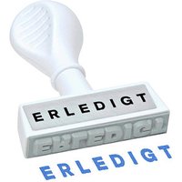 WEDO Textstempel "Erledigt" von WEDO