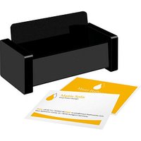 WEDO Visitenkartenhalter Black Office schwarz von WEDO