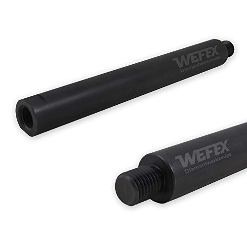 Verlängerung für Bohrkronen/Dosensenker M16 Nutzlänge 200 mm von WEFEX