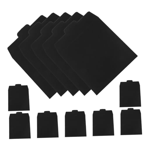 12 Stück Pack Cd Dvd Hüllen aus Schwarzem Karton Aufbewahrungsbeutel für Hochzeitskarten und Dokumente Robuste und Kreative Papierhüllen für Dvds für Große Sammlungen 12 Stück Pack Cd Dvd Hüllen aus Schwarzem Karton Aufbewahrungsbeutel für Hochzeitskarten und Dokumente Robuste und Kreative Papierhüllen für Dvds für Große Sammlungen von WEKADRIN