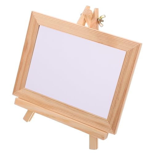 WEKADRIN 1 Satz Tafel kalligraphie für schreib tablet mehrwegteller white boards holzdielen Schreiben Planke bewegliche Verzierung malen Zeichenbrett hölzern Weiß von WEKADRIN