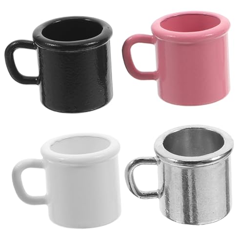 WEKADRIN 4 Stück Puppenhaus Miniatur-Szenendekoration Mini-Kaffeetasse Kaffeetasse Miniatur winzige Teetassen aus Metall winzige Kaffeetassen Mini-Möbelverzierung Legierung WEKADRIN 4 Stück Puppenhaus Miniatur-Szenendekoration Mini-Kaffeetasse Kaffeetasse Miniatur winzige Teetassen aus Metall winzige Kaffeetassen Mini-Möbelverzierung Legierung von WEKADRIN