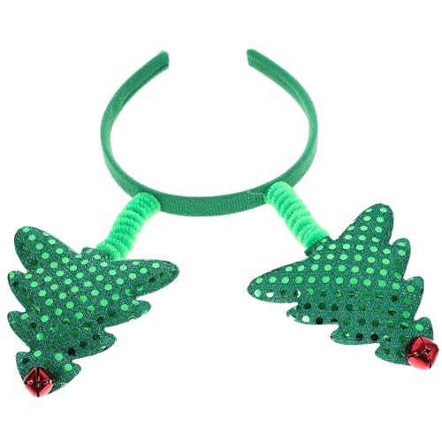 WEKADRIN Weihnachts-stirnband, Weihnachtsbaum-stirnband, Party-haar-accessoire, Weihnachts-haarband von WEKADRIN