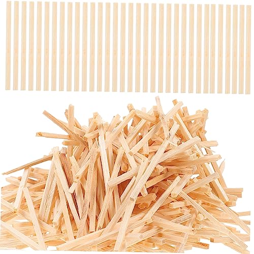 WEKAMOS 2000 Stück Holz Bastelstäbchen für DIY Projekte Robuste und Langlebige Holzstäbe für Kreative Handarbeiten für Kindergarten und Bastelaktivitäten Boxen mit Stäbchen WEKAMOS 2000 Stück Holz Bastelstäbchen für DIY Projekte Robuste und Langlebige Holzstäbe für Kreative Handarbeiten für Kindergarten und Bastelaktivitäten Boxen mit Stäbchen von WEKAMOS
