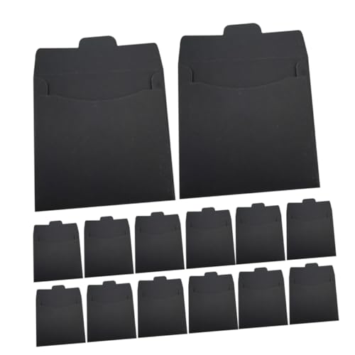 WEKAMOS 50 Stück CD Umschläge aus Papier Vielseitige Hüllen für Karten und Dateien Schwarze Aufbewahrungstaschen für Elegante Reißfeste Umschläge für WEKAMOS 50 Stück CD Umschläge aus Papier Vielseitige Hüllen für Karten und Dateien Schwarze Aufbewahrungstaschen für Elegante Reißfeste Umschläge für von WEKAMOS