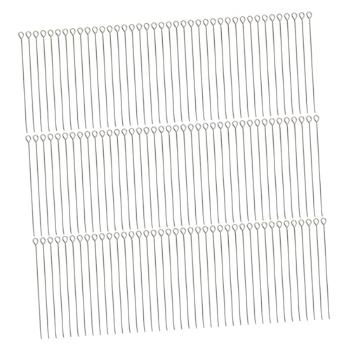 WEKAMOS Metalldraht Kettelstifte Silber DIY Schmuckzubehör mit Rundkopf für Perlenarbeiten Halsketten und Armbänder Langlebige Eisennadeln für Schmuckherstellung WEKAMOS Metalldraht Kettelstifte Silber DIY Schmuckzubehör mit Rundkopf für Perlenarbeiten Halsketten und Armbänder Langlebige Eisennadeln für Schmuckherstellung von WEKAMOS