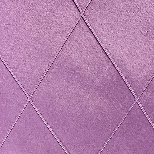 Kunstpelz Stoff, Shaggy Plüsch Pelz Stoff Schnitt Polsterstoff aus Polyester-Velours for Nähen von DIY-Kunsthandwerk, Kissen, Kostümen, Heimdekoration, Meterware, 145 cm breit(Purple) von WEKONUMEX