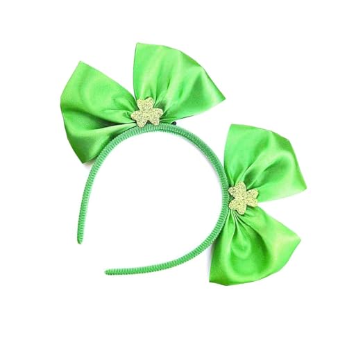 WELLDOER Bringen Sie Spaß auf Ihre irische Nationalfeiertag mit buntem Frühlings-Haarband, hochwertige Materialien für Frauen, irische Party-Dekorationen von WELLDOER