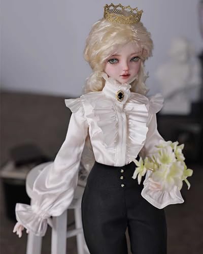 BJD Doll 1/4 SD Doll Prinzessin Puppe DIY Handgemacht Puppen Voller Satz Kleidung Schuhe Perücke Make-Up-Mädchen Mädchen Spielzeug für Geburtstage, Weihnachten Geschenk von WENCY