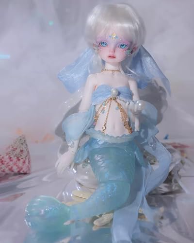 BJD Puppe 1/6 SD Puppen Ball Gelenkpuppe DIY Spielzeuge mit Vollständiger Satz Kleidung Schuhe Perücke Kosmetik Für Geburtstage, Weihnachten Geschenk von WENCY