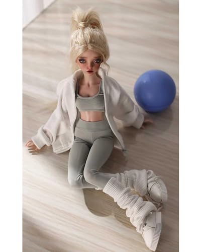 WENCY BJD Doll 1/4 BJD Puppen SD Modepuppe Ball Gelenkpuppe DIY Spielzeuge mit Full Set Kleidung Schuhe Perücke Kosmetik Mädchen von WENCY