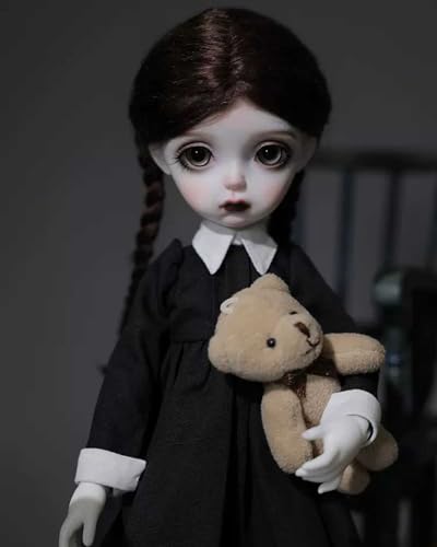 WENCY BJD Doll 1/6 BJD Puppen DIY Handgemacht SD Puppen Gelenkig Voller Satz Mädchen Spielzeug mit Kleidung Schuhe Perücke Make-Up für Geburtstage Weihnachten von WENCY