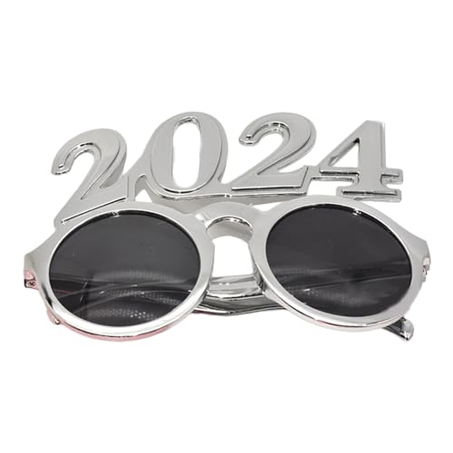 WENGU Neujahrskostüm-Zubehör, 3D-Partybrille, perfekt für Karneval, Abschlussfeier, Party, Sonnenbrille, Fotostudio-Dekorationen, Neuheit, Sonnenbrille, Brillen, Partyzubehör, festliche Brillen von WENGU