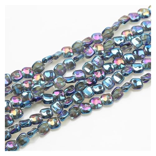 WENH 20 Stücke 12mm Twist Quadrat Kristall Glasperlen for Schmuck Machen DIY Armbänder Ohrringe Lose Perlen(3) von WENH