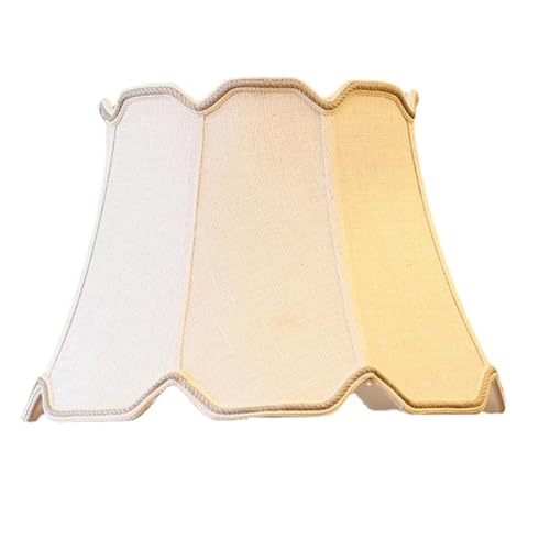 WENYOG Lampenschirm für tischlampe Schreibtisch Lampenschirm Shell Cover Anti-Piercing Eye Schlafzimmer Nachttischlampe Lampenschirm Stehlampenschirm Für Wohnzimmer, Schlafzimmer(33cm) von WENYOG