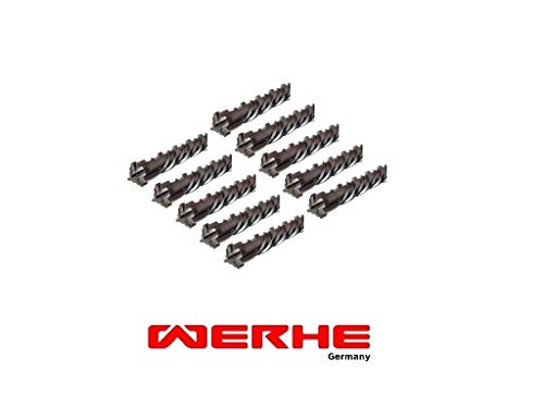 WERHE Profi 10 tlg. SDS Plus Betonbohrer 6 x 160 mm Hammerbohrer Steinbohrer Beton Bohrer Quadro X Vierfachschneide Kreuzschneide von WERHE