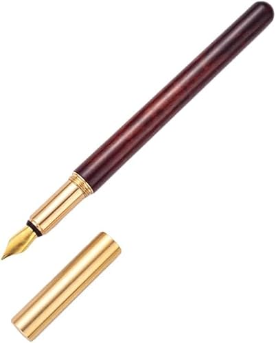 WERLIN Kugelschreiber Füllfederhalter aus Naturholz, Palisander-Schreibstift, Iridium-Feder, Kalligraphie-Stift, Herren-Damen-Signierstift Abordable von WERLIN