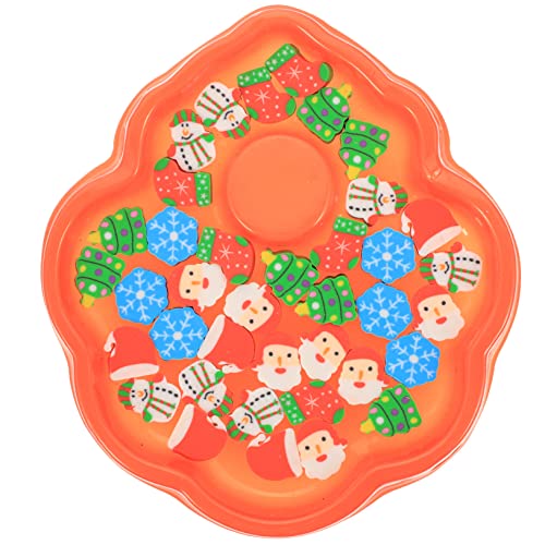 WESIEVYA 1 Box Cartoon Weihnachts Radiergummi Tragbare Radiergummis Skizzen Radiergummis Verschleißfeste Mini Radiergummis Kinder Radiergummis Feiertags Radiergummis Kawaii von WESIEVYA