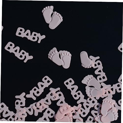 WESIEVYA 1 Satz Konfetti-dekoration Für Babys Konfetti Für Die Brautparty Hochzeitsdekoration Babyparty-pailletten Konfetti Für Festliche Anlässe Blaues Dekor Glitzer Für Die Babyparty Rosa von WESIEVYA