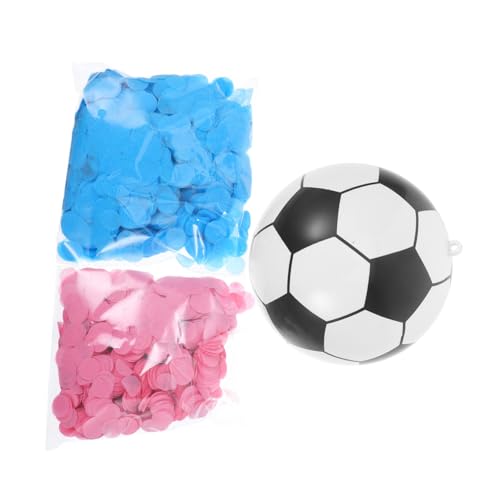 WESIEVYA 1 Set Fußball Partydekorationen Gender Reveal Dekoration Party Szenen Layout Party Ornament Für Gender Reveal Gender Reveal Ornament Gender Reveal Versorgung Gender Revenue von WESIEVYA