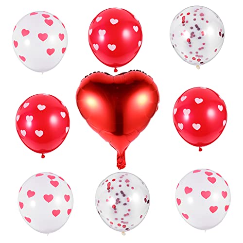 WESIEVYA 10 Stück Dekorative Luftballons Für Hochzeit Und Valentinstag Bunte Party Luftballons Für Festlichkeiten Und Besondere Anlässe Hochwertige Latexballons Zur Dekoration von WESIEVYA