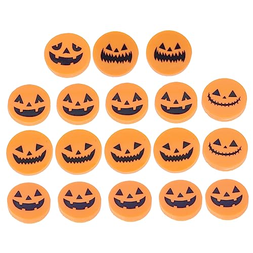 WESIEVYA 18 Stk Kürbis Radiergummi Minispielzeug für Kinder Mini-Spielzeug halloween heeloween candies Radiergummis für Kinder verschiedene neuartige Radiergummis Goodie-Bags-Füller von WESIEVYA