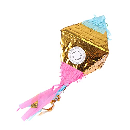 WESIEVYA 1Stk Piñata Kind klingelt kinder dekor Outdoor- Mini-Spielzeug Diamant-Dekor spaß the merksam Pinata-Spielzeug aus Papier Pinata-Spielzeug für Kinder Colorful von WESIEVYA