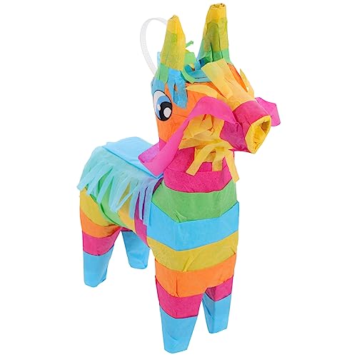 WESIEVYA 1Stk Piñata Pinata-Feste Pinata-Spielzeug leuchtende Partyartikel und Dekorationen Partyballons süßigkeiten spielzeug für kinder Partyzubehör Geburtstagsspielzeug Papier Colorful von WESIEVYA