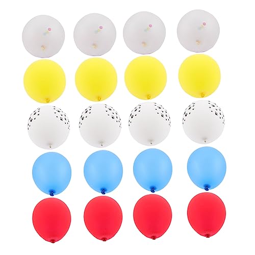 WESIEVYA 36st Hundepfote Ballon Luftballons Zur Babyparty Party-layout-ballons Gedenkballons Gelber Ballon Cupcake-dekoration Alles Zum Geburtstag Dekorationen Babyballons Emulsion von WESIEVYA