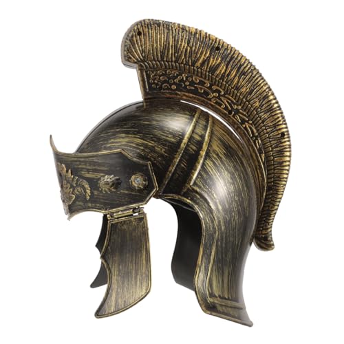 WESIEVYA Alter Römischer Helm Soldat Leistung Hut Karneval Requisite Cosplay Soldat Helm Erwachsene Soldat Helm Römischer Helm Kopfbedeckung Soldat Kopfbedeckung Cosplay von WESIEVYA