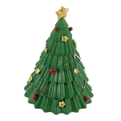 WESIEVYA Mini Weihnachtsbaum Figurine Dekorative Schneelandschaft Für Festliche Tischdekoration Ideales Weihnachtsbaum Deko Element Für Innenräume Weihnachtsdeko von WESIEVYA