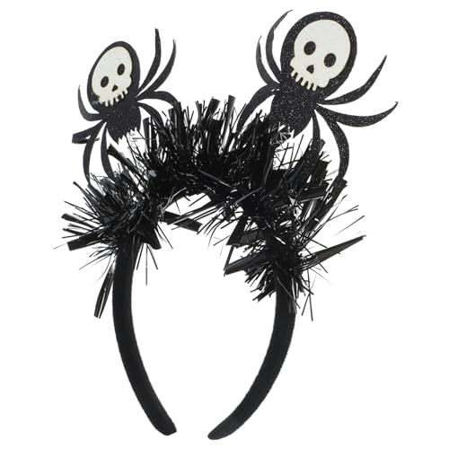 WESIEVYA Halloween Spinnen Stirnband Haarbänder Für Erwachsene Halloween Requisite Cosplay Stirnband Performance Stirnband Halloween Kostüm Kopfschmuck Cosplay Halloween von WESIEVYA