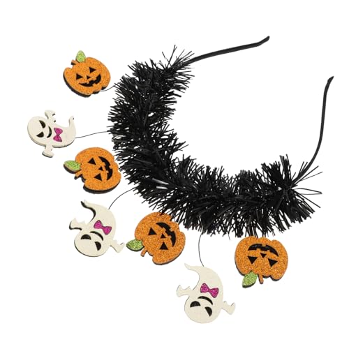 WESIEVYA Halloween Stirnband Halloween Rollenspiel Zubehör Party Cosplay Zubehör Lustiges Haarband Halloween Kürbis Geister Stirnband Cosplay Haarreifen Haarschmuck Stirnbänder von WESIEVYA