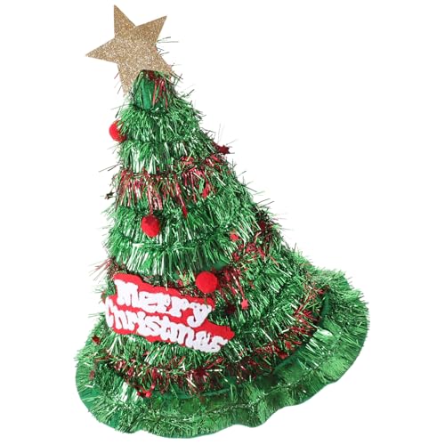 WESIEVYA Karnevals-Foto-Requisite santa claus hat santa hats Weihnachtsfeier Frohe Weihnachten weihnachtsbaum zubehör weihnachtsdeko Hut- Weihnachtsmützen Weihnachtsmütze Vlies Green von WESIEVYA