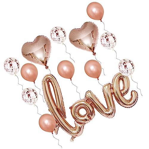 WESIEVYA Set Aus Hochzeit Latexballons Und Aluminiumfolie Ballons Bunte Party Dekoration Für Geburtstagszahlen Pastell Töne Und Themenpartys Ideal Für Feierlichkeiten Und von WESIEVYA