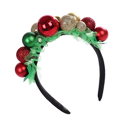 WESIEVYA Weihnachtliches Tanz Haarband Mit Glöckchen Festliches Party Deko Accessoire Für Damen Und ädchen Ideal Für Weihnachten Und Festliche Anlässe Bequem Und Stilvoll von WESIEVYA