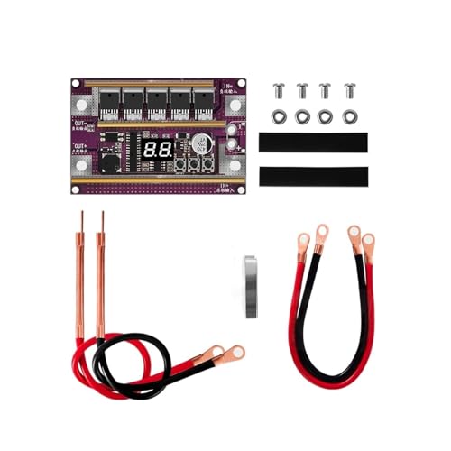 99 Gänge Punktschweißgerät DIY Kit Leistungsverstellbare Mini-Punktschweißmaschine Steuerplatine For 14650 17490 18650 Batterie von WESLNN