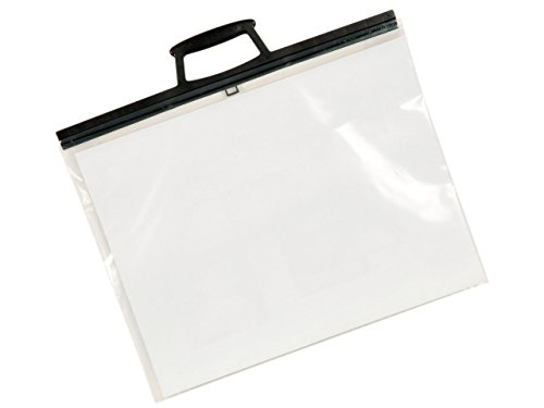 West A4 Clear Clip-Close Poly Folio von WEST