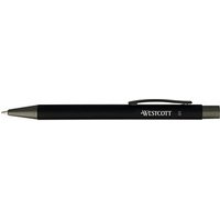 WESTCOTT Kugelschreiber XB-Primesoft schwarz, Schreibfarbe: blau, 1 St. von WESTCOTT