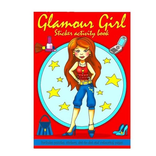 A Glamorous Girl Party Stickerbuch von WG