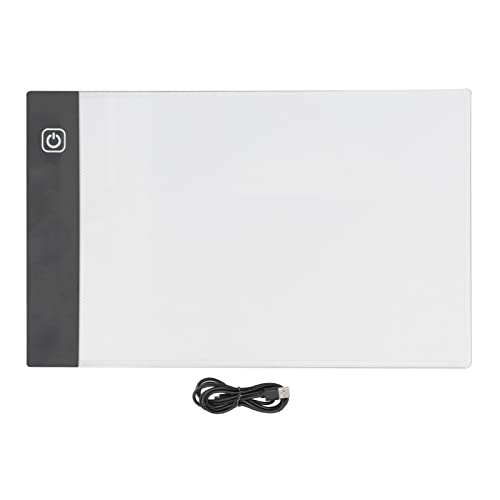 A5 Tracing Light Box, 3,5 W 0,6 A 3 Stufen Dimm-Touch-Sensor LED-Zeichnungskopiertafel für Künstler-Zeichnungsskizzen von WGFOIP