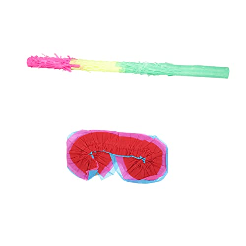 WHAMVOX 1 Set Pinata Requisiten Pinata Stick Und Lustiger Pinata Stick Pinata Stick Zum Geburtstag Mehrfarbiger Pinata Stick Bunter Kinder Pinata Stick Buntes Papier von WHAMVOX