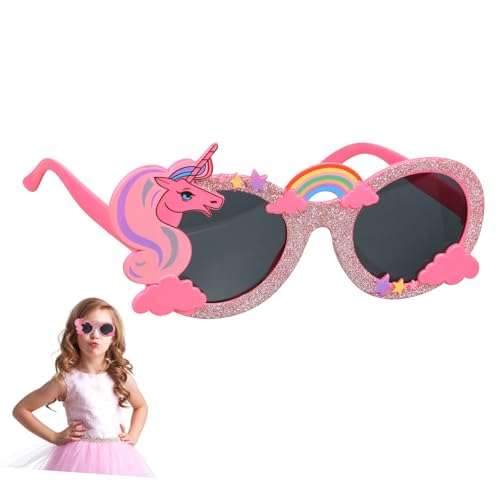 WHAMVOX 1 Stück Kreative Einhorn Partybrille Rosa Mit Grauen Linsen Lustige Kostümdekoration Originelles Partyzubehör Und Geschenkidee Für Feiern Und Karneval von WHAMVOX