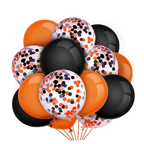 WHAMVOX Luftballons 15er-Pack Halloween-Party-Dekorationen Latexballons Set Verzierungen von WHAMVOX