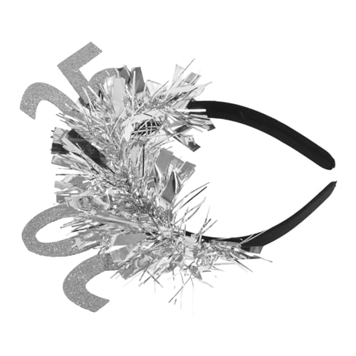 WHAMVOX 2025 Schlangenjahr-stirnband Haarband Für Die Neujahrsparty Haarschmuck Für Das Neue Jahr -requisiten Für Das Neue Jahr Glitzerkopf Bopper Kopfschmuck Grüßer von WHAMVOX