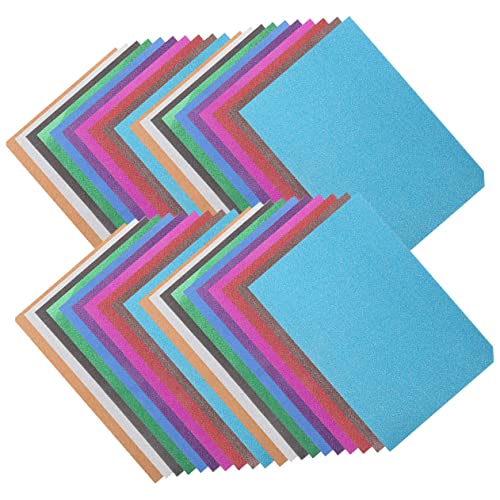 WHAMVOX 20St Glitzerpapier Handarbeitspapier DIY liefert dekoratives Bastelpapier DIY-Bastelpapier verbandsschere fadenschere schärpe Bastelpapier selber Machen glitzerndes Kartonpapier von WHAMVOX